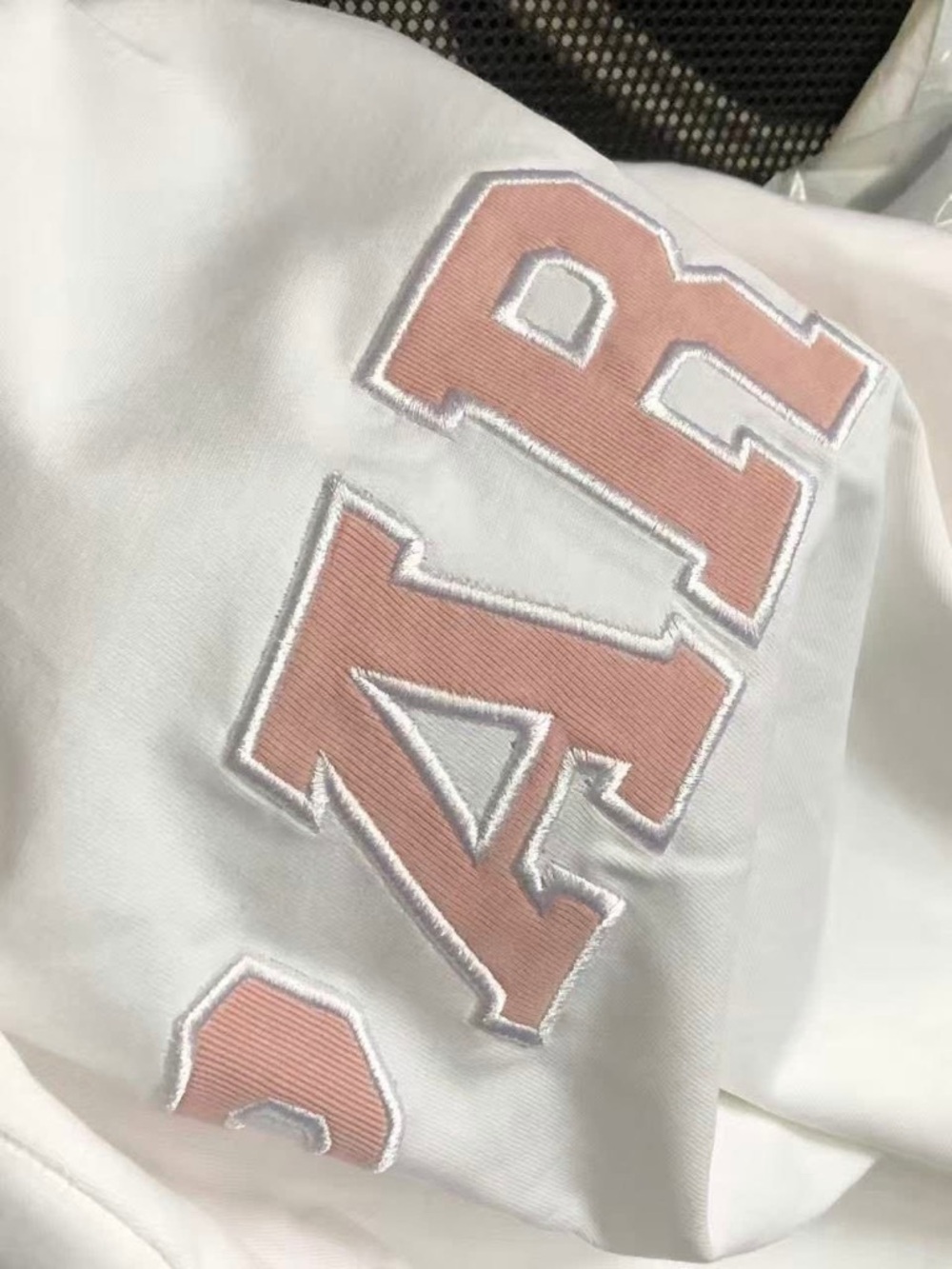 White T-shirt with PINK 'PARKE' Arch Logo size small - Picture 4 of 4